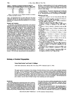 Enthalpy of Knotted Polypeptides
