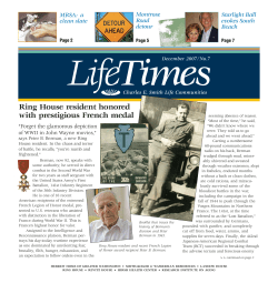 Ring House resident honored with prestigious French medal