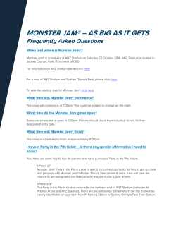 monster jam&reg; &ndash; as big as it gets