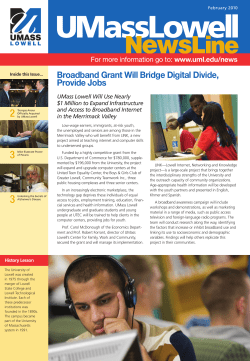 Broadband Grant Will Bridge Digital Divide, Provide Jobs