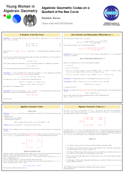 Algebraic Geometric Codes on a Quotient of the Ree Curve