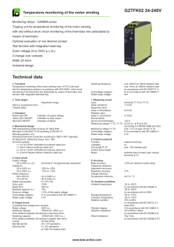 G2TFK02 24-240V Technical data