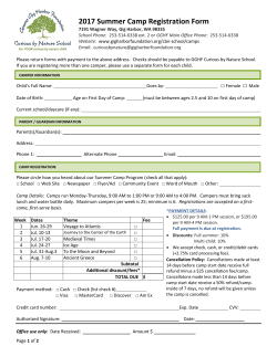 sign up today - Greater Gig Harbor Foundation