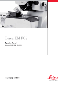 Leica EM FC7 - NUANCE Center