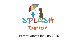 SPLASH Parents Survey - click here to