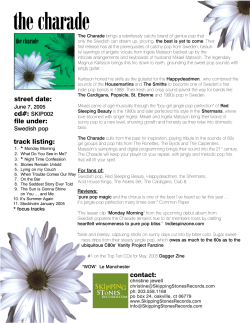 the charade - Skipping Stones Records