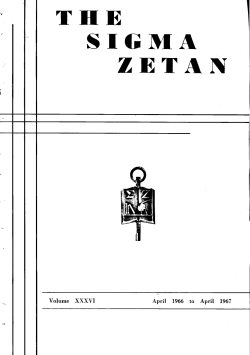 1967v36 - Sigma Zeta