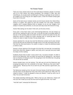 The Trickster Tricked! - Diocese of Bath and Wells