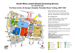 South West London Breast Screening Service Tel