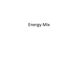 Energy Mix