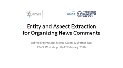 aspect extraction