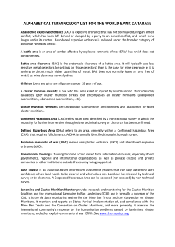 alphabetical terminology list for the world bank