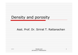 2.Density and porosity