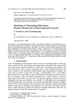 Modeling of Threading Dislocation Density Reduction in