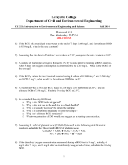 Lafayette College Department of Civil and