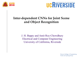 Inter-dependent CNNs for Joint Scene and Object Recognition