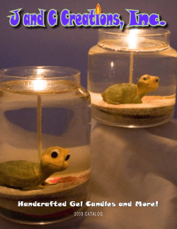 Handcrafted Gel Candles and More!