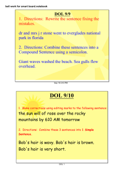 DOL 1st 2nd quarter
