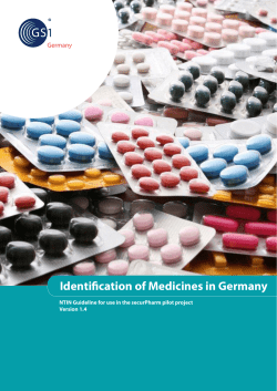 Identification of Medicines in Germany