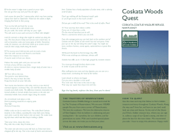 Coskata Woods Quest in PFD - The Trustees of Reservations