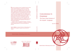 Concreteness in Grammar: The Noun Class Systems