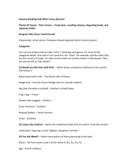 Funny Business Theme #3 Tween: That`s Gross! &ndash; Yucky facts