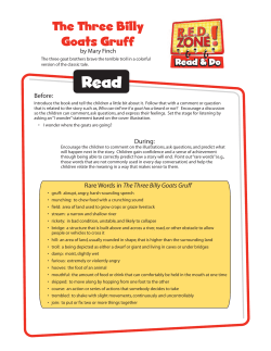 The Three Billy Goats Gruff