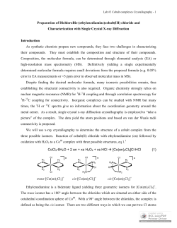 Preparation of DichloroBis-(ethylenediamine)cobalt(III) chloride