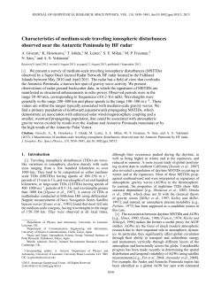 Characteristics of medium‐scale traveling ionospheric disturbances