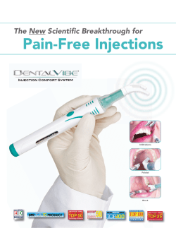 Pain-Free Injections
