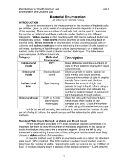 Dilutions updated sp07