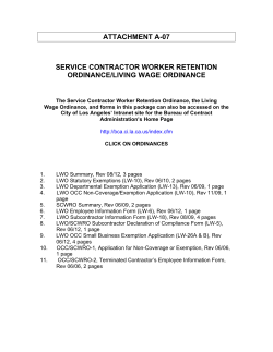 LWO SCWRO - Empower LA