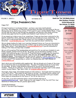 Tiger Times, Vol 3, Iss. 2, October 2016