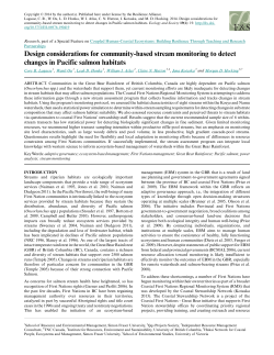 Design considerations for community