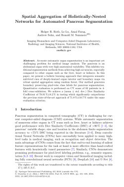 Spatial Aggregation of Holistically-Nested Networks for
