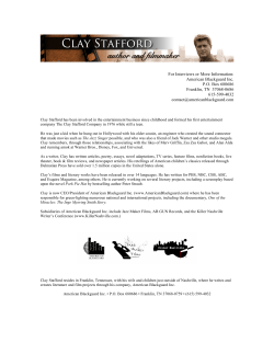 For Interviews or More Information: American Blackguard Inc. P.O.