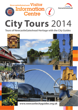 City Tours 2014 - NewcastleGateshead