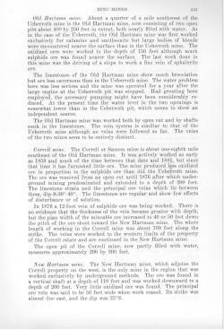 About a quarter of a mile southwest of the Ueberroth mine is the Old