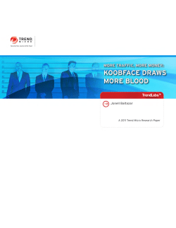 KOOBFACE DRAWS MORE BLOOD