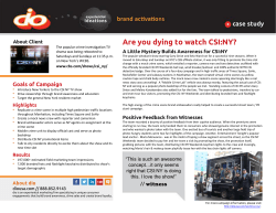 Are you dying to watch CSI:NY?