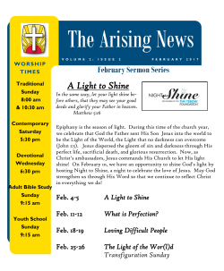 February Newsletter - Risen Christ Lutheran Church