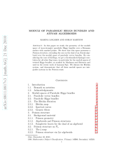 Moduli of Parabolic Higgs Bundles and Atiyah Algebroids