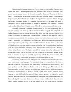 Learning another language is a journey. No two stories are