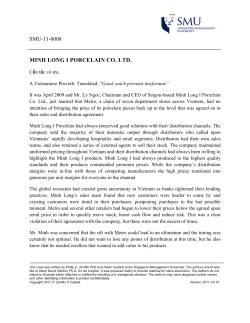 minh long i porcelain co. ltd. - Singapore Management University