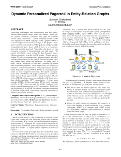Dynamic Personalized Pagerank in Entity