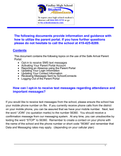 Directions - Findlay High School