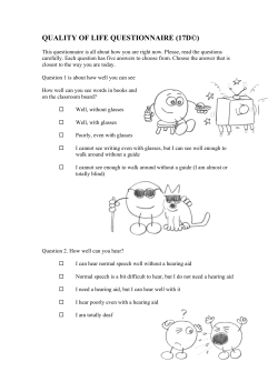 Load the questionnaire. - 15D