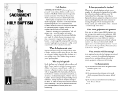 PDF here - St. James Cathedral
