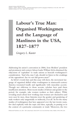 Labour`s True Man - Wiley Online Library