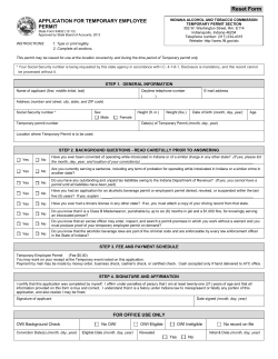 application for temporary employee permit